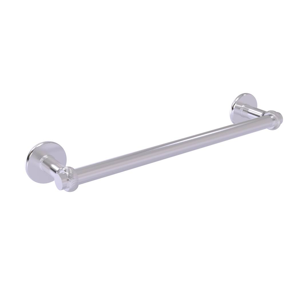 Allied Brass Continental Collection 18 Inch Towel Bar with Twist Detail
