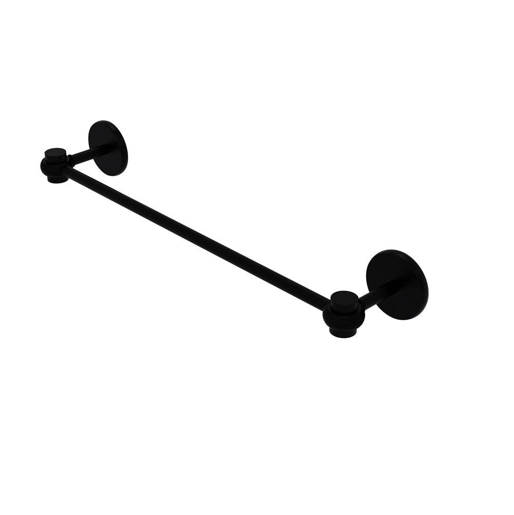 Allied Brass Satellite Orbit One Collection 24 Inch Towel Bar with Twist Accents
