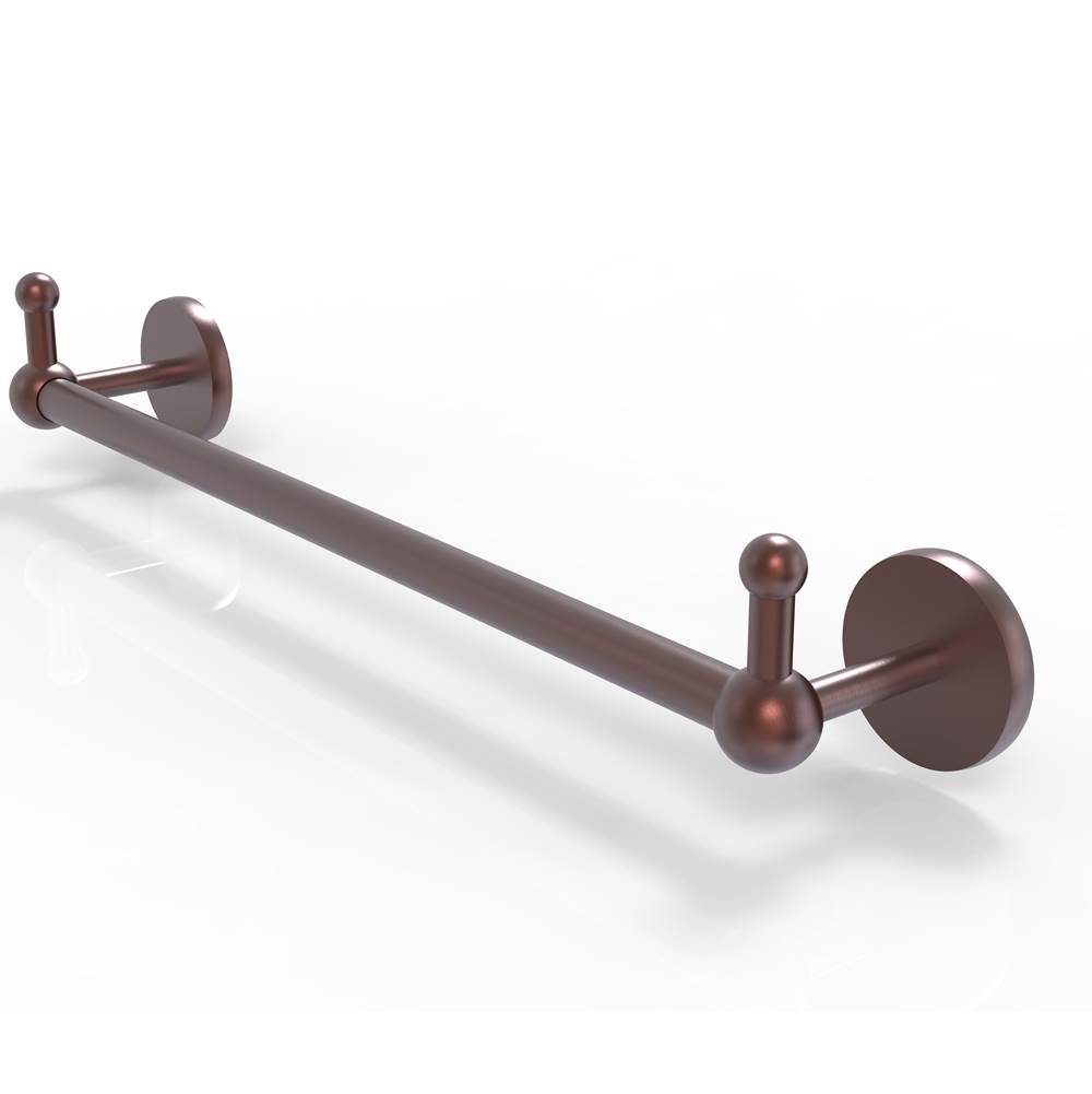 Allied Brass Prestige Skyline Collection 36 Inch Towel Bar with Integrated Hooks