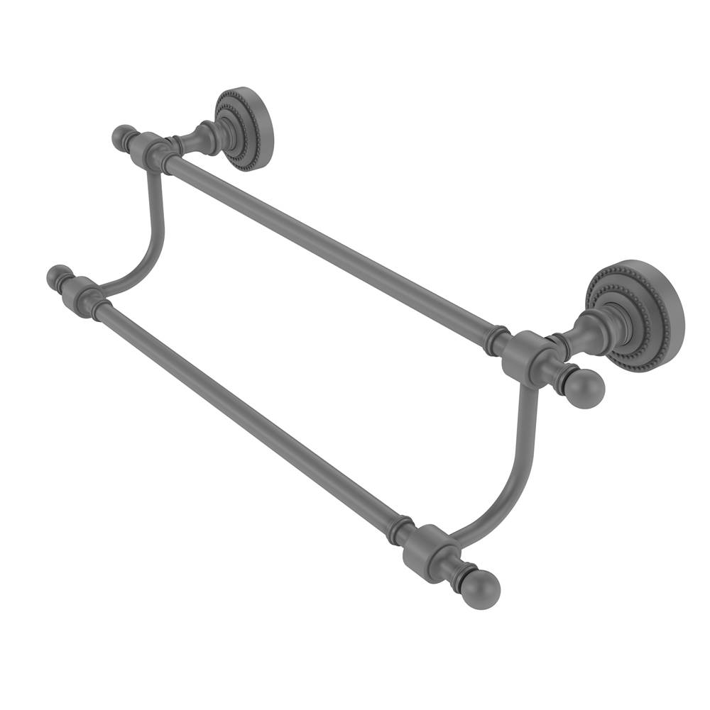 Allied Brass Retro Dot Collection 18 Inch Double Towel Bar