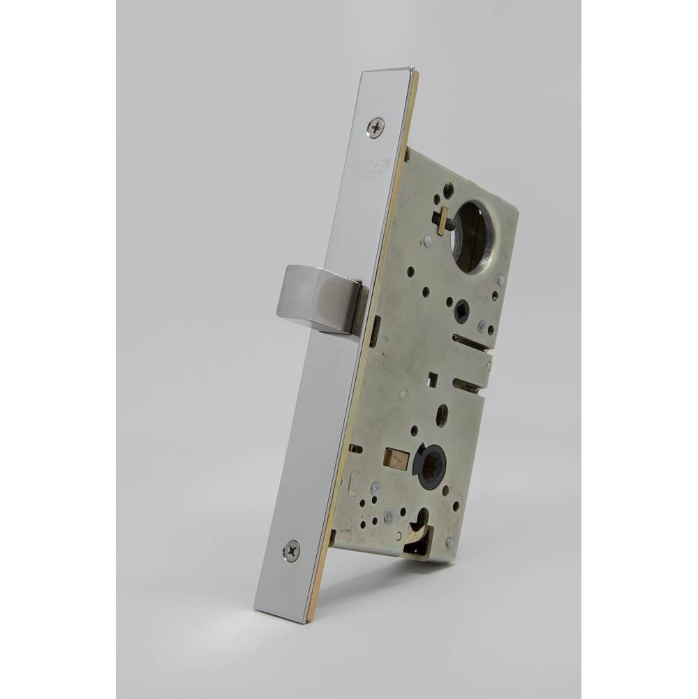 Accurate Lock And Hardware Deadlock for use with cylinder one side, thumb turn other side (cylinder and thumb turn not included)