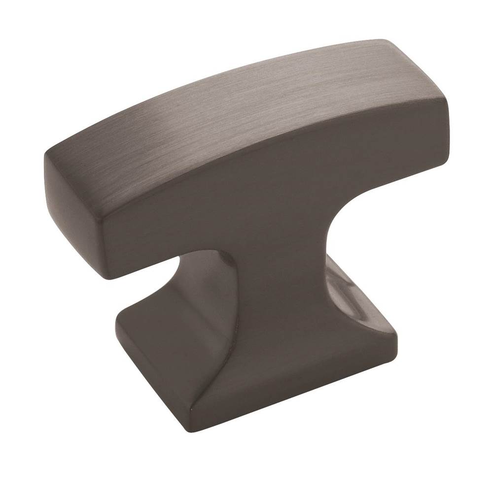 Amerock Westerly 1-5/16 in (33 mm) Length Graphite Cabinet Knob