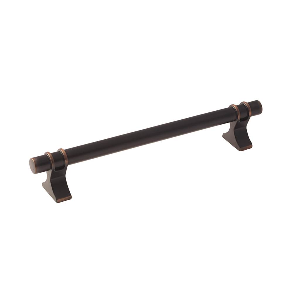 Amerock Davenport 6-5/16 in (160 mm) Center-to-Center Oil-Rubbed Bronze Cabinet Pull