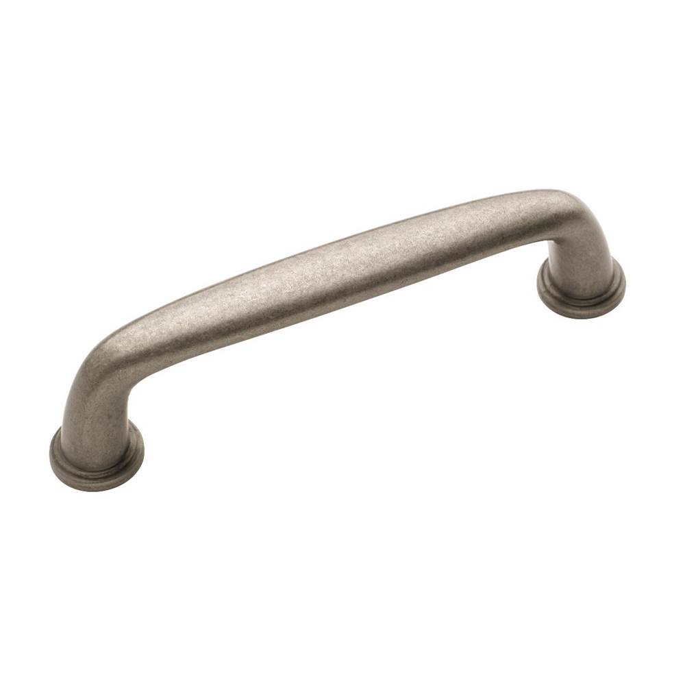Amerock Kane 3-3/4 in (96 mm) Center-to-Center Weathered Nickel Cabinet Pull