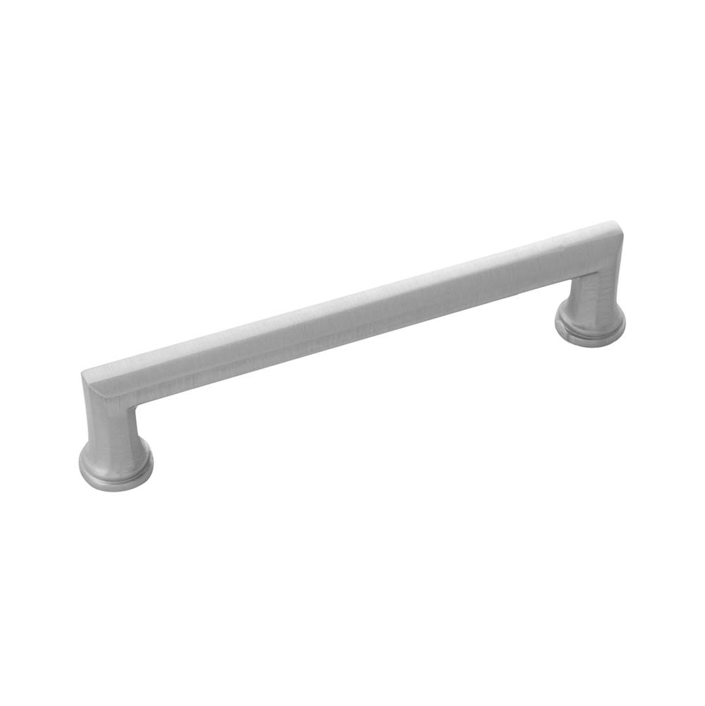 Belwith Keeler Facette Collection Pull 6-5/16 Inch (160mm) Center to Center Stainless Steel Finish