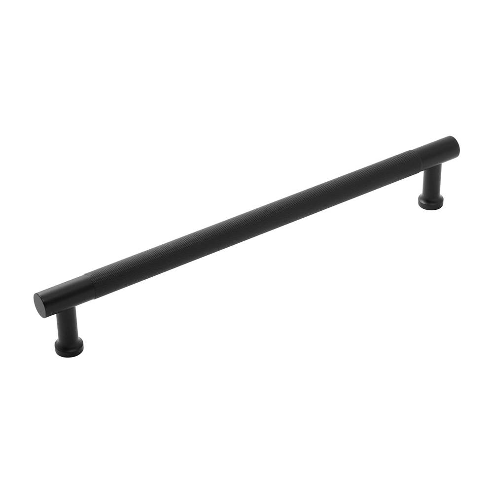 Belwith Keeler Verge Collection Appliance Pull 12 Inch Center to Center Matte Black Finish