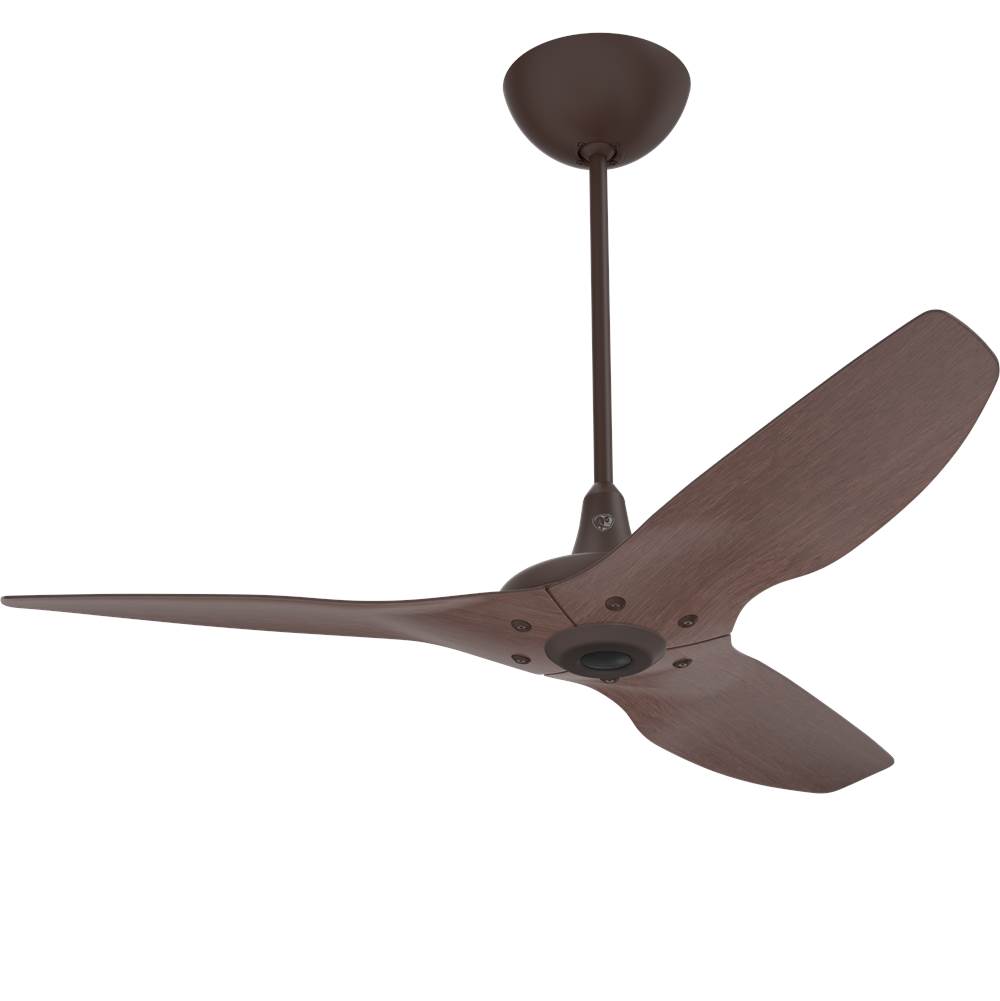 Big Ass Fans Ceiling Fan Kit, Haiku, 52'', Indoor, 0.05HP, Universal Mount, Motor - Oil Rubbed Bronze, Airfoils - Cocoa Bamboo, Ext Tube - 12''