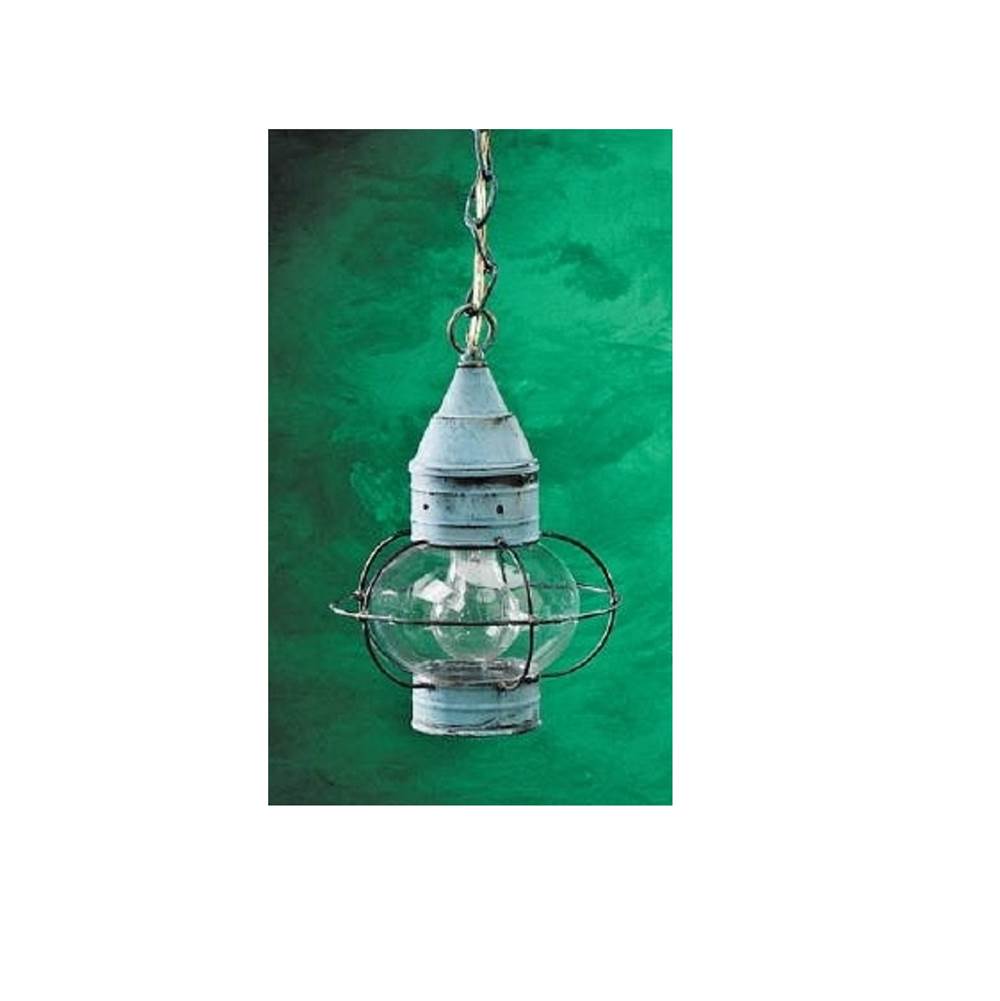 Brass Traditions Small Hanging Onion Lantern Optic Globe