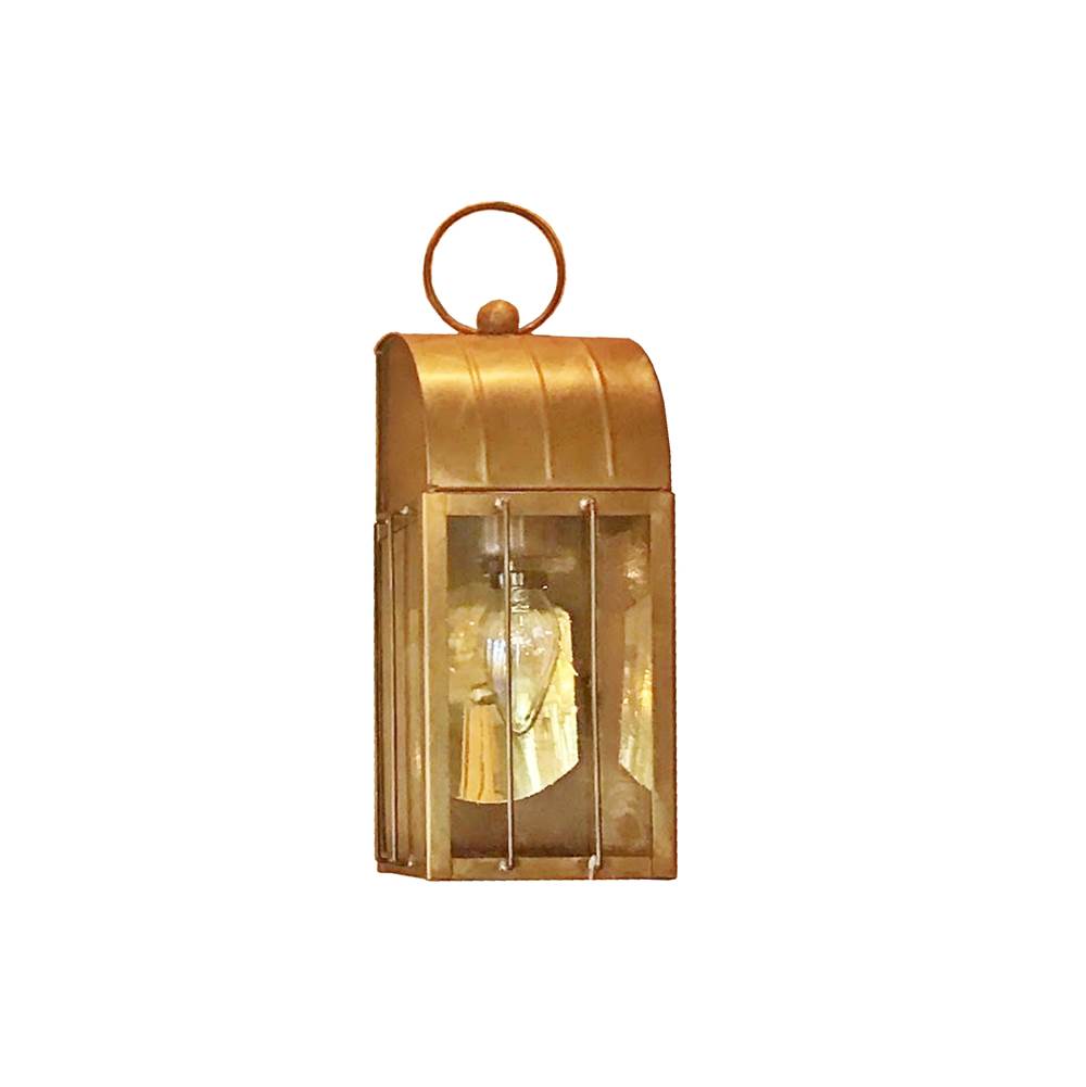 Brass Traditions Industrial Vertical Cage One Light Wall Lantern