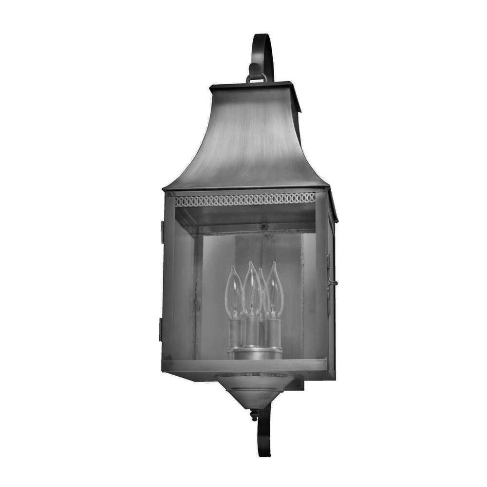 Brass Traditions Large Pagoda Top Off the Wall Four Light Wall Lantern with Gallery detail