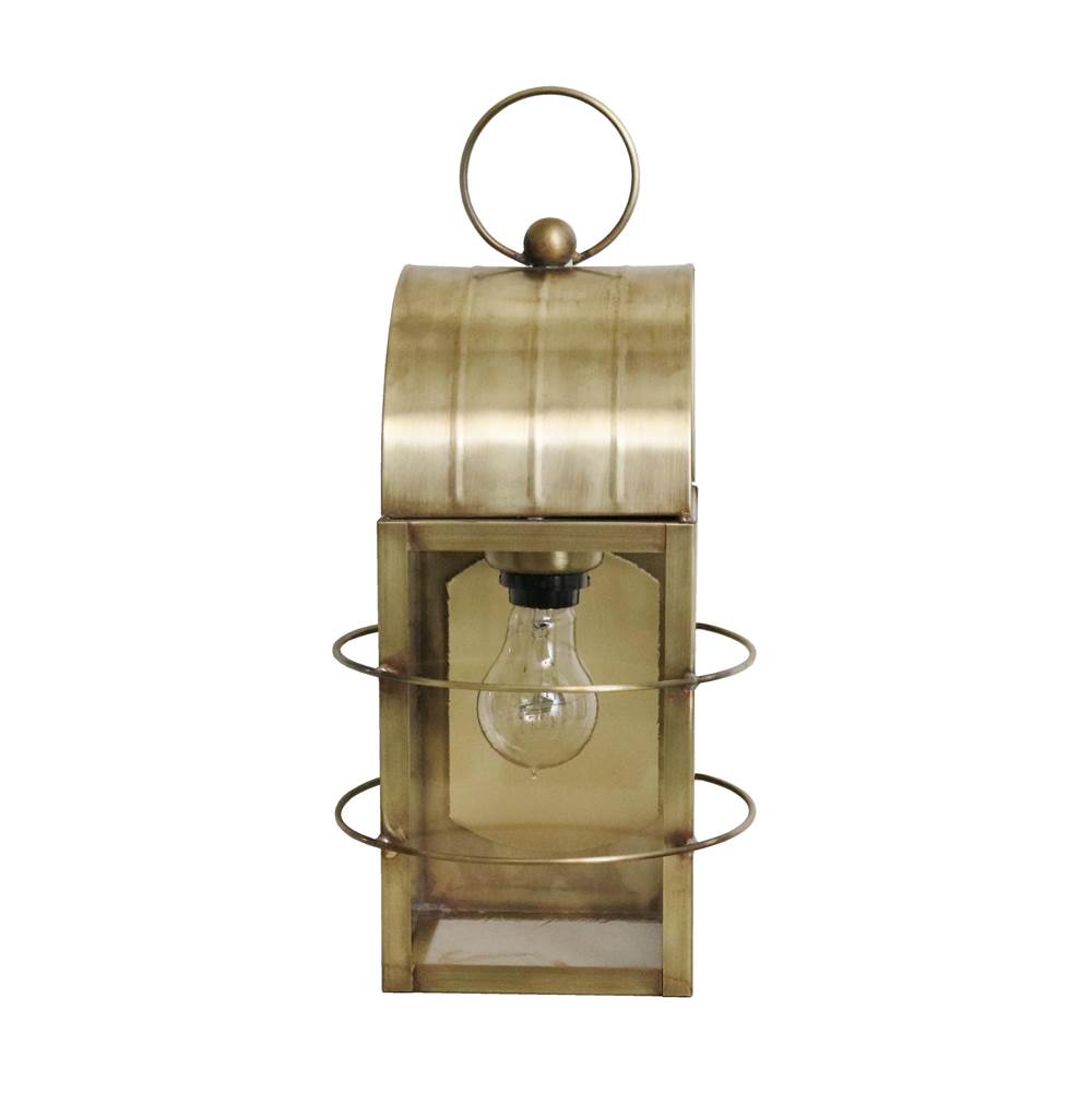 Brass Traditions Industrial Horizontal Ring One Light Wall Lantern