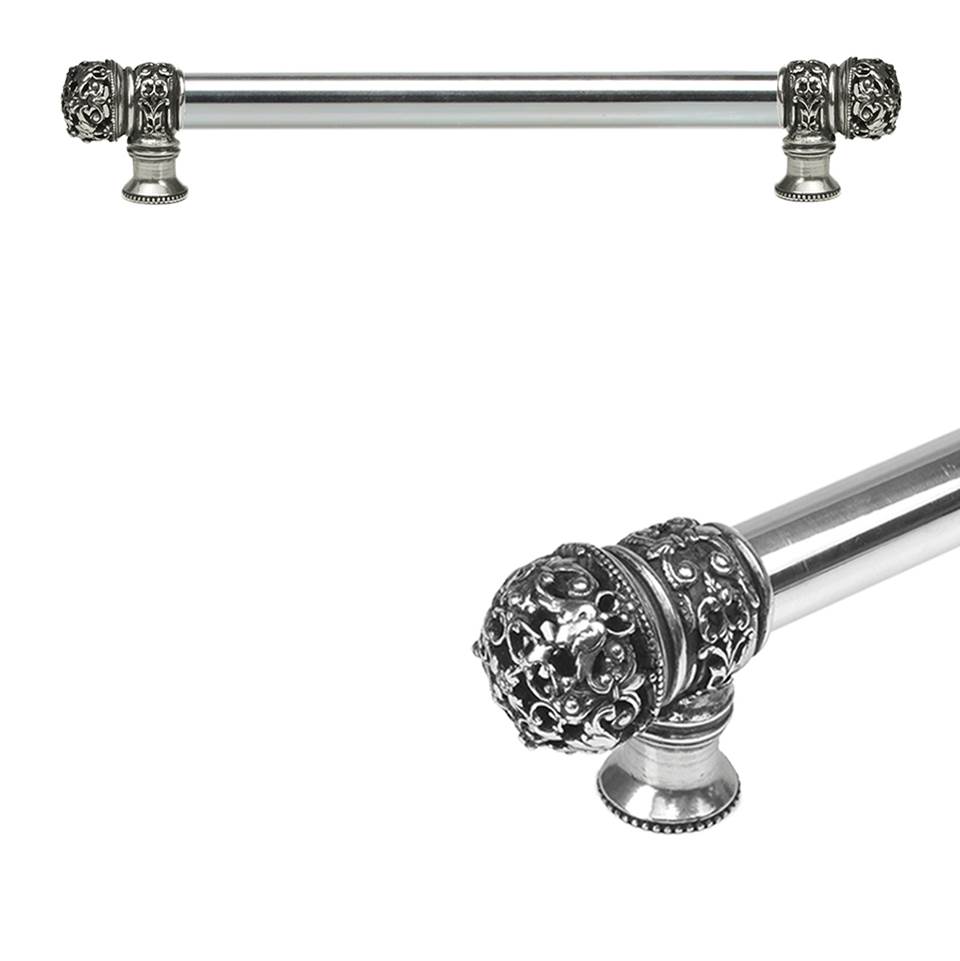 Carpe Diem Hardware Juliane Grace 9'' O.C. (Approximately) With 5/8'' Smooth Center Long Pull Small Finial In Chalice.