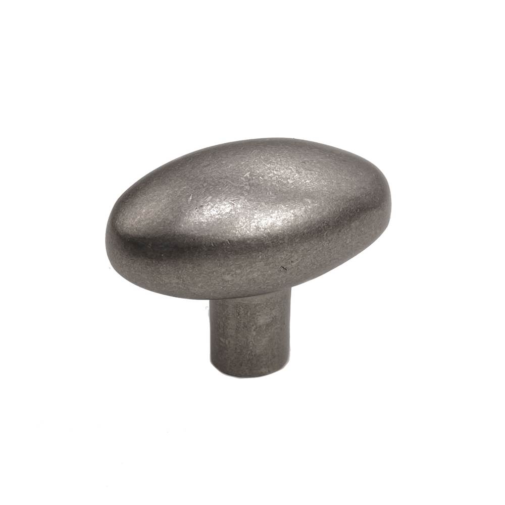 Coastal Bronze Oblong Knob, Platinum
