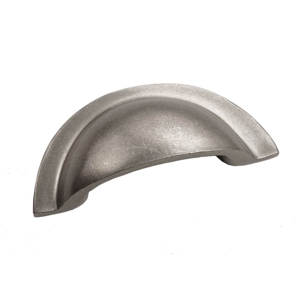 Coastal Bronze Circular Bin Pull, Platinum