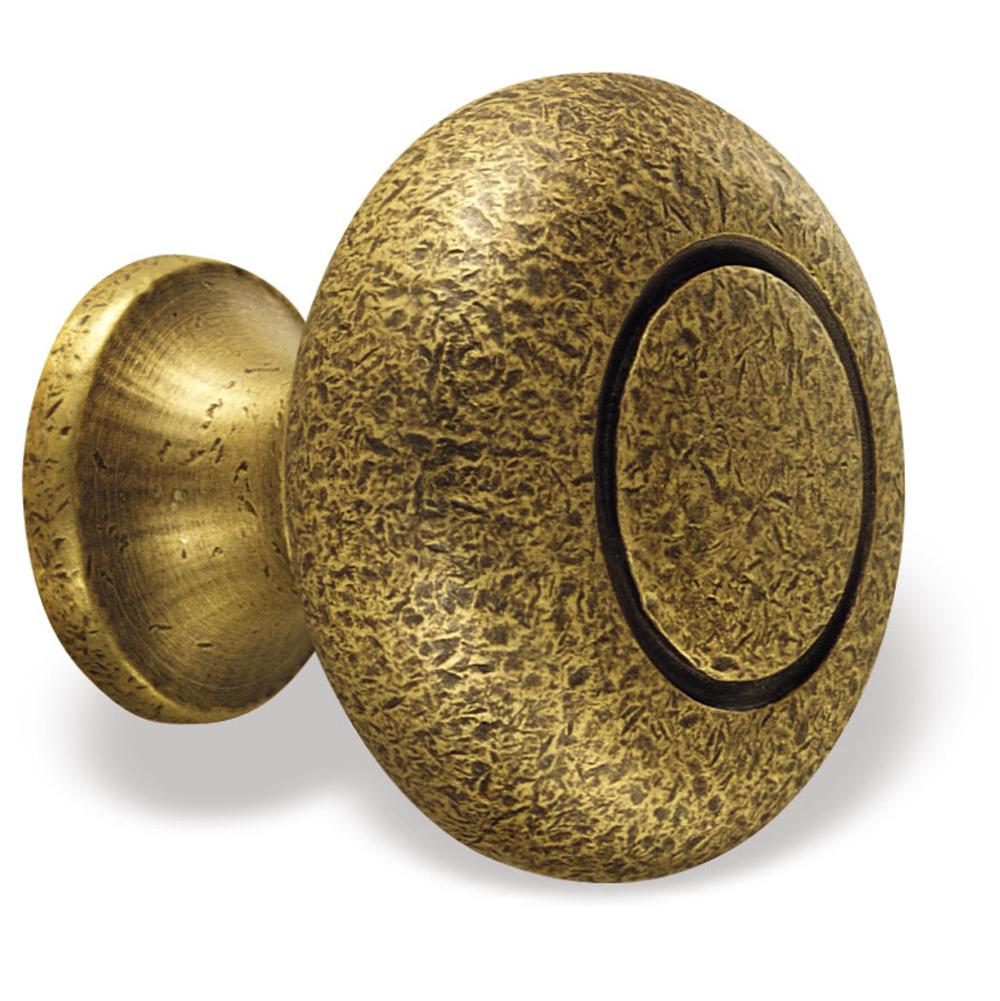 Colonial Bronze Cabinet Knob Hand Finished in Satin Copper