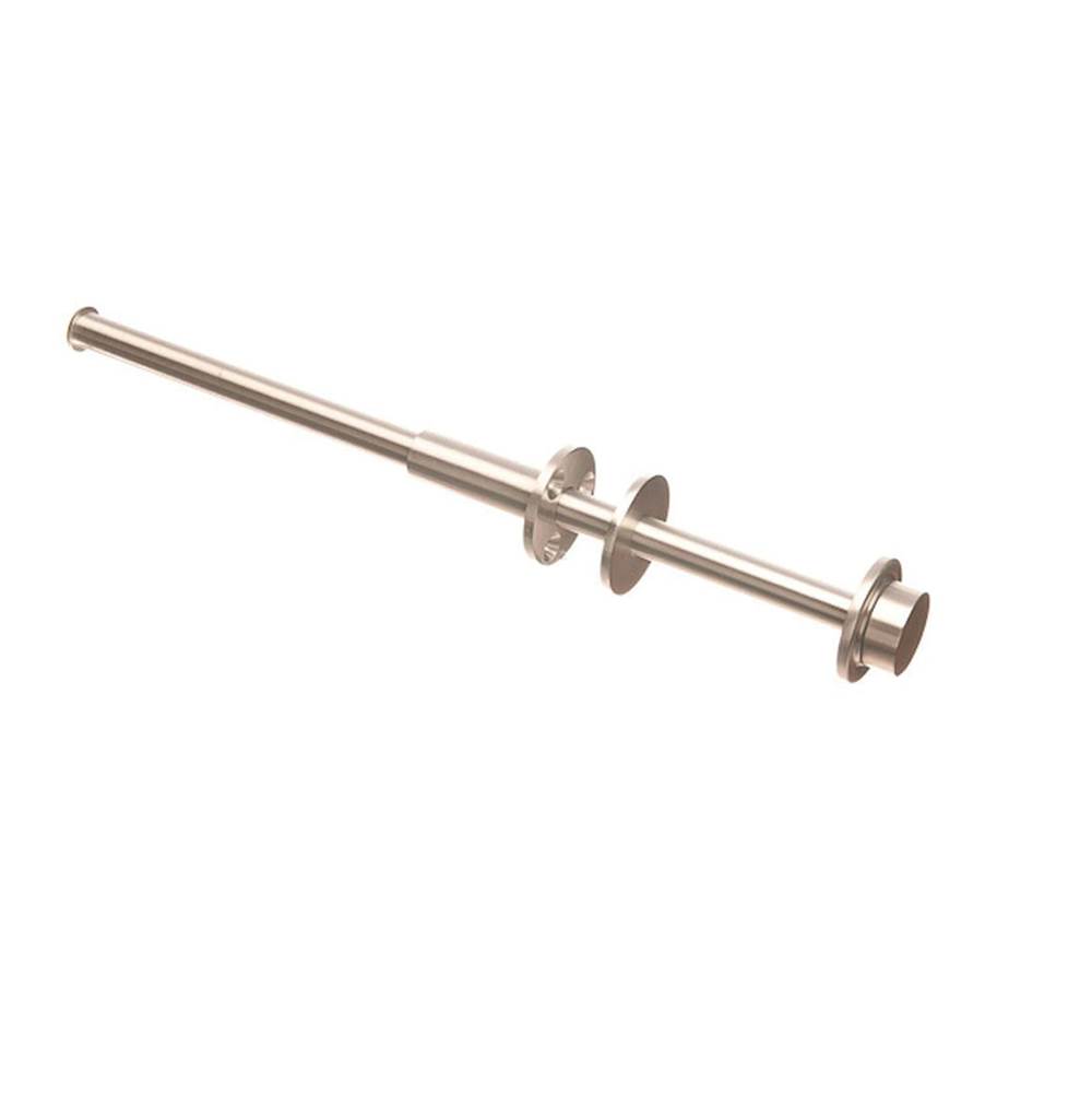 Colonial Bronze Concealed Garment Rod Hand Finished in Nickel Stainless