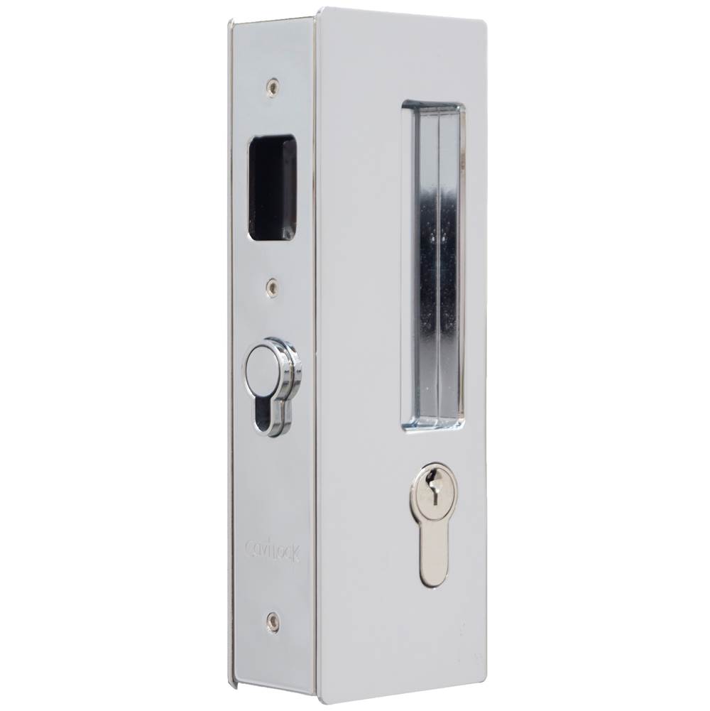 Cavity Slider CL400 Key Locking (LH Snib/Key RH) - Bright Chrome 1 3/8''