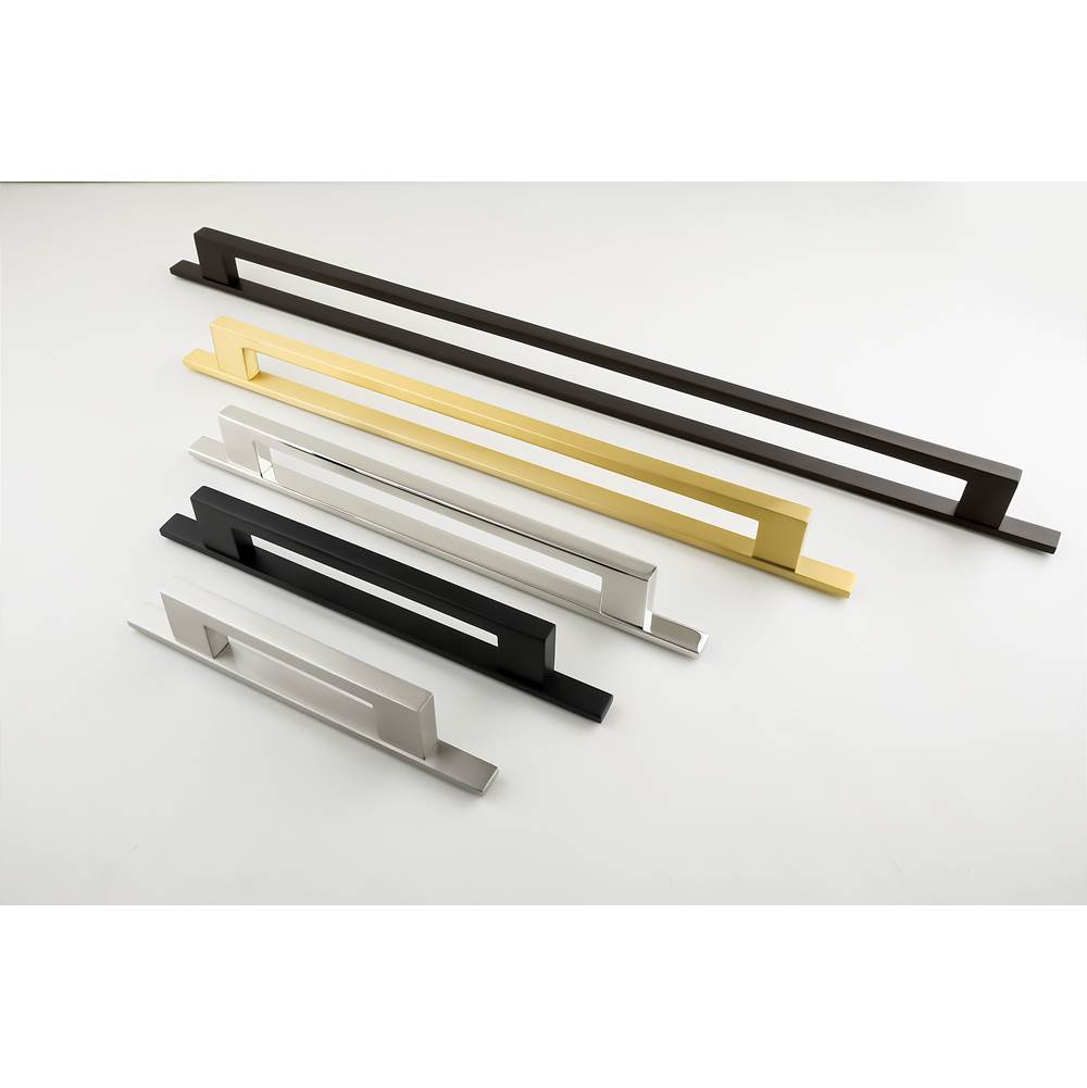 Deco&Deco Slim Series Cabinet Pull - 18'' CC - Black Nickel