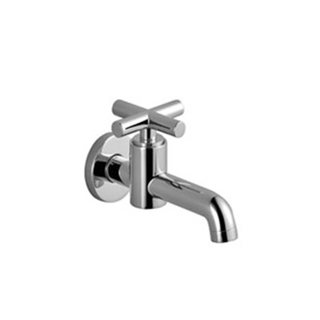 Dornbracht Pillar-Tap, Wall-Mounted Cold Water Only In Polished Chrome