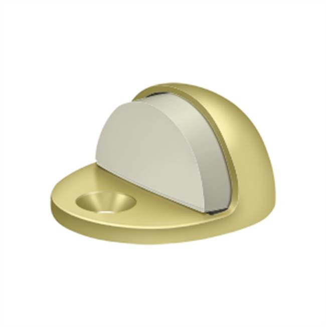 Deltana Dome Stop Low Profile, Solid Brass