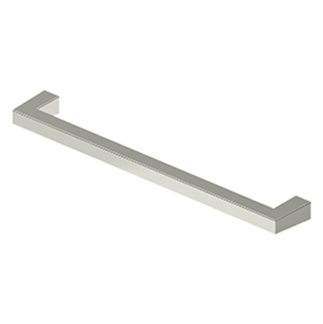 Deltana Modern Square Bar Pull, 8'', HD, Solid Brass
