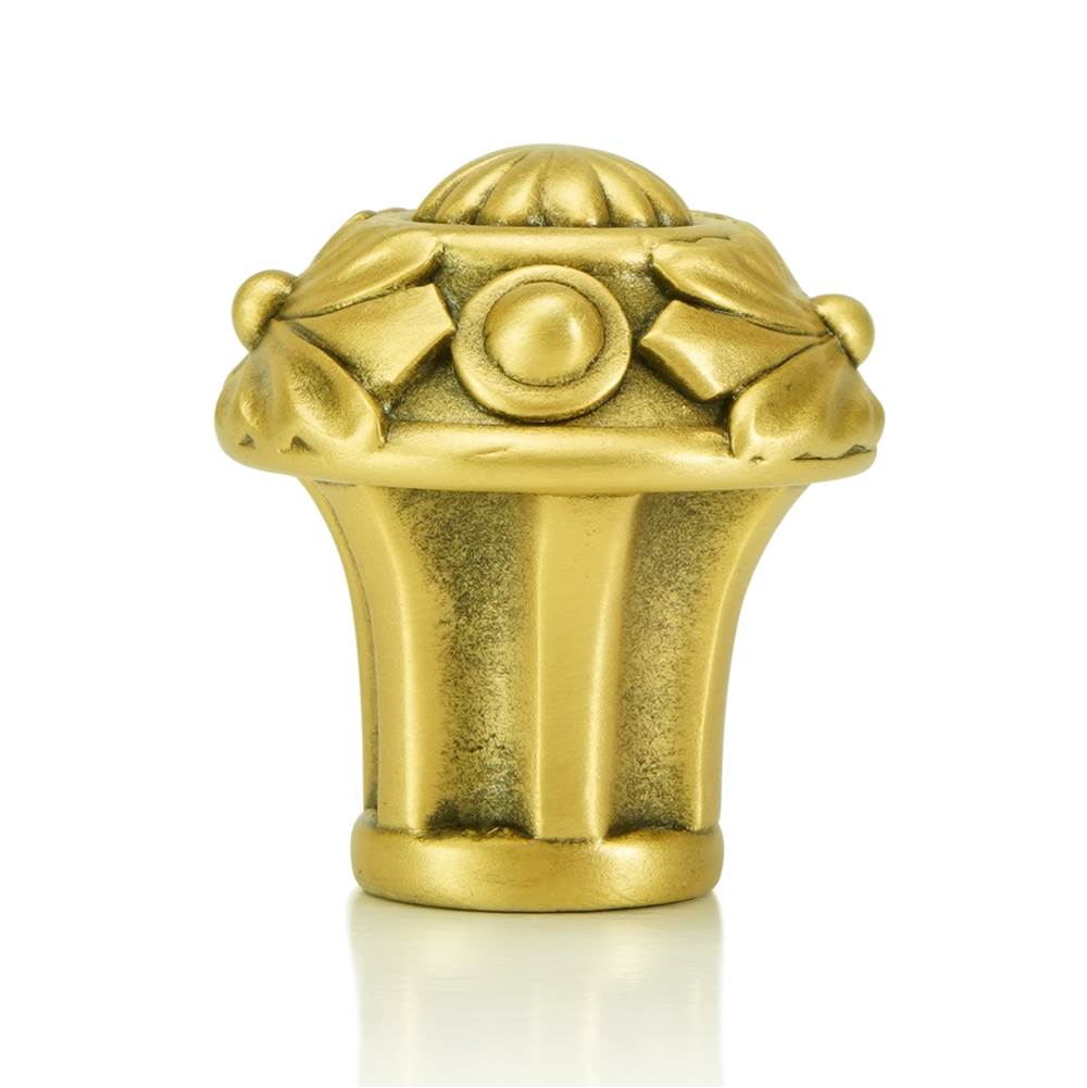 Edgar Berebi Nantucket Mini Knob Museum Gold Finish