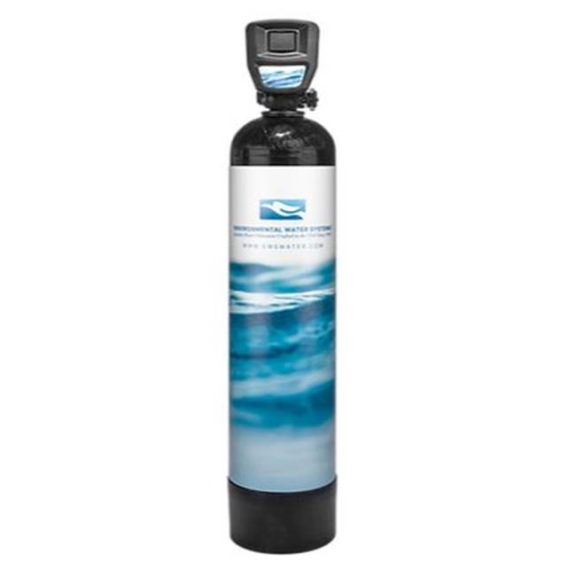 Environmental Water Systems CWL Series Whole Home Water Filtration System, 1-1/2' valve option with Stainless Steel Cover