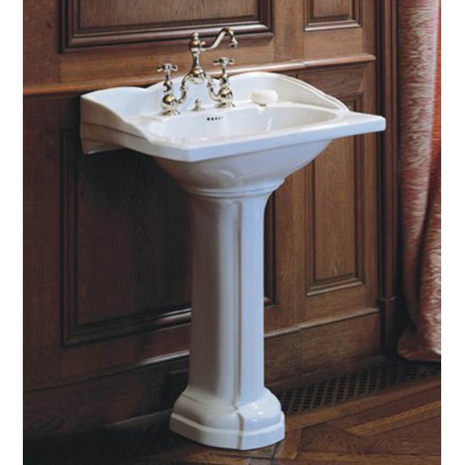Herbeau ''Empire'' Washbasin Only in Moustier Rose, 3 Hole