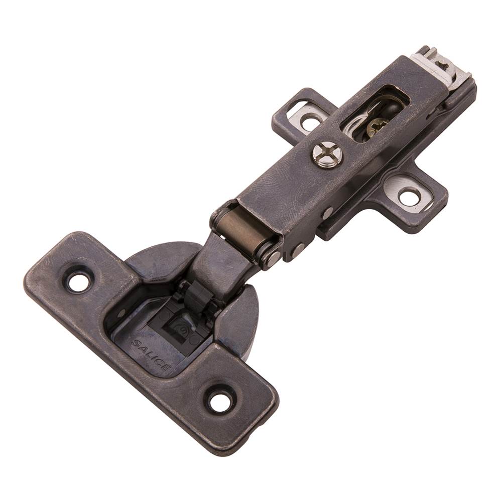 Hickory Hardware Soft-Close Hinges Collection 105 Degree Softclose Full Over Titanium Finish (2 Pack)