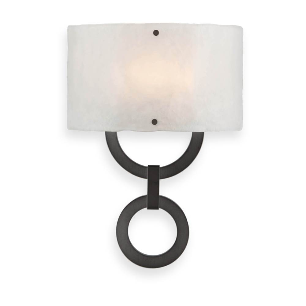 Hammerton Studio Carlyle Round Link Cover Sconce-0D 11''