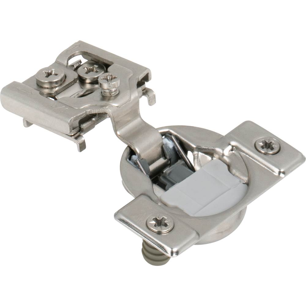 Hardware Resources 105degree 3/4'' Overlay Heavy Duty DURA-CLOSE Soft-close Compact Hinge with Press-in 8 mm Dowels