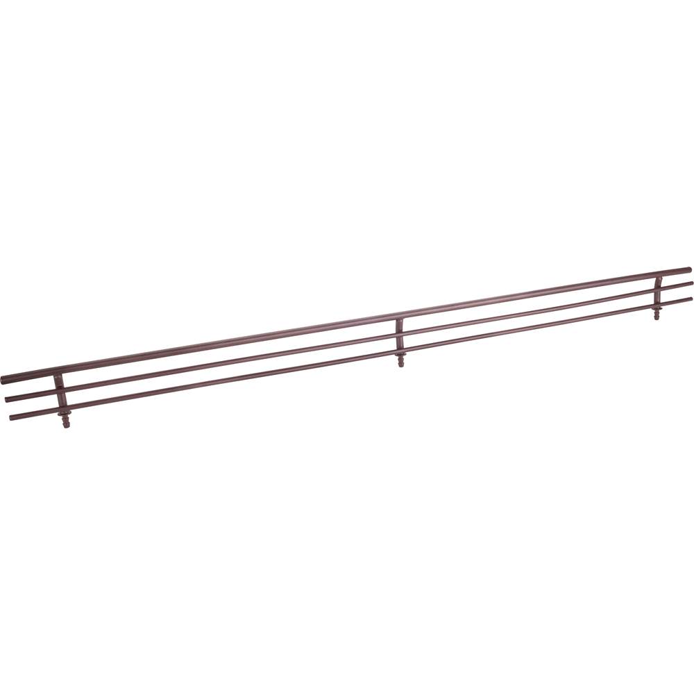 Hardware Resources 29'' Wide Dark Bronze Wire Shoe Fence for Shelving