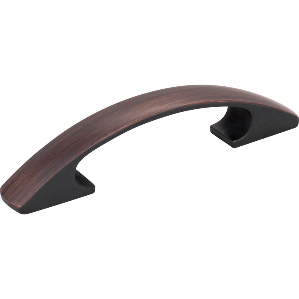 Hardware Resources 3'' Center-to-Center Brushed Oil Rubbed Bronze Arched Strickland Cabinet Pull