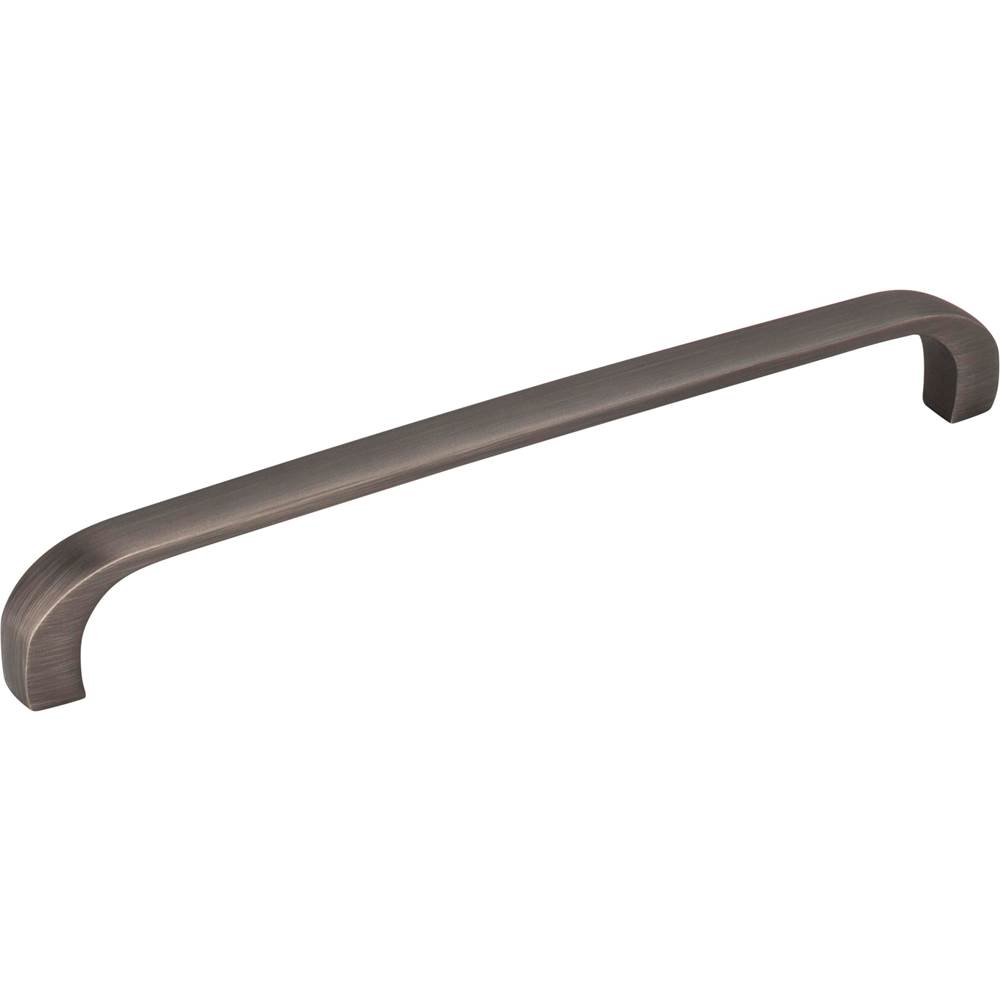 Hardware Resources 160 mm Center-to-Center Brushed Pewter Square Slade Cabinet Pull