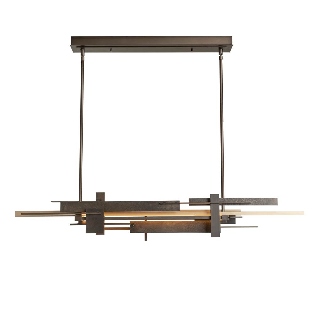 Hubbardton Forge Planar LED Pendant with Accent, 139721-LED-MULT-07-84