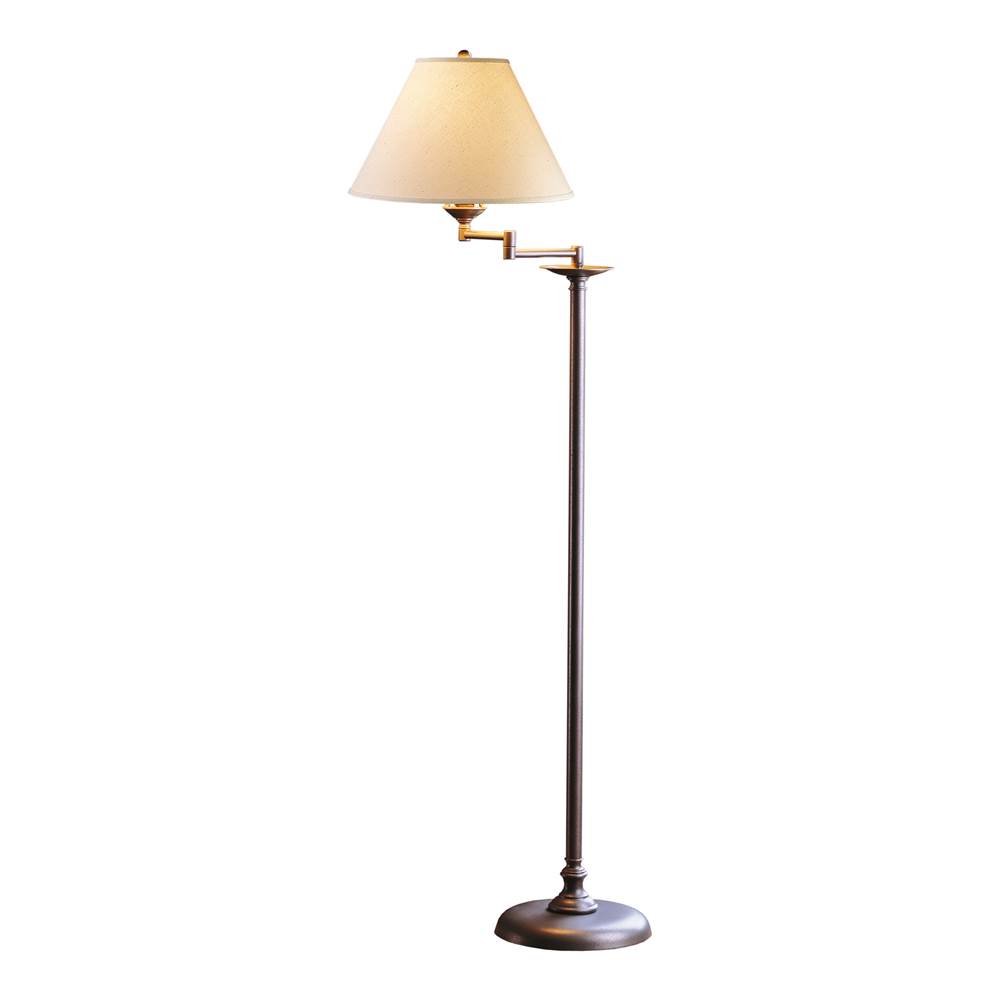 Hubbardton Forge Simple Lines Swing Arm Floor Lamp, 242050-SKT-85-SF1555