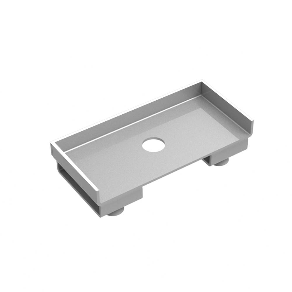 Infinity Drain Clean-out Box for Slot Drain in Polished Stainless