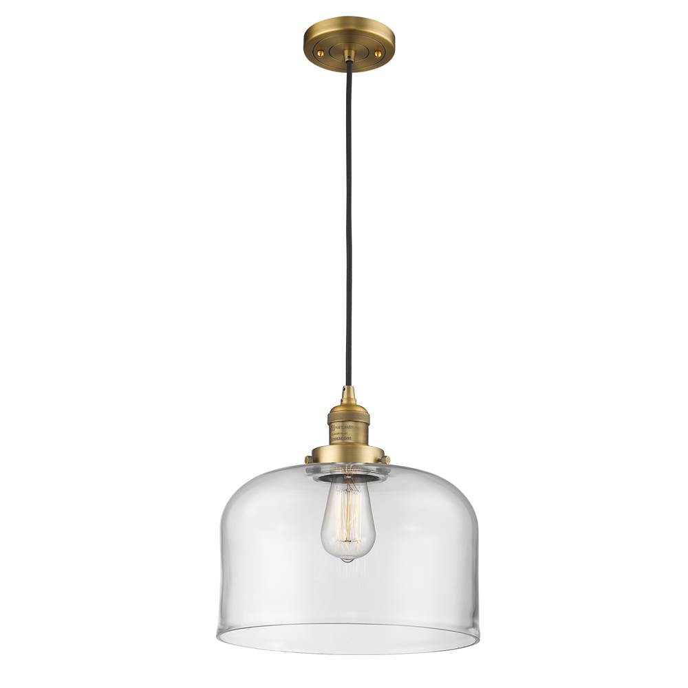 Innovations X-Large Bell 1 Light Mini Pendant part of the Franklin Restoration Collection