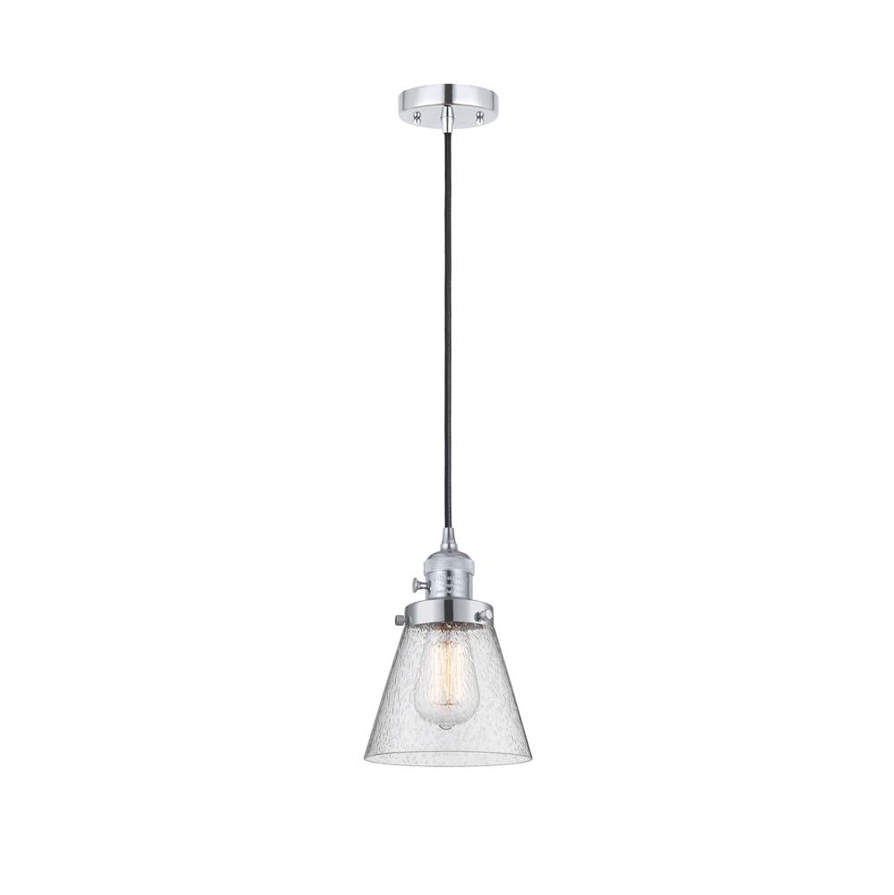 Innovations Cone 1 Light 6'' Mini Pendant with Switch