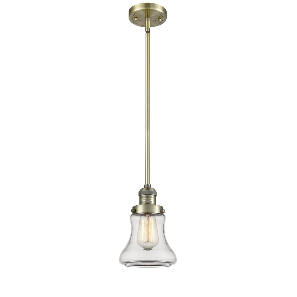 Innovations Bellmont 1 Light Mini Pendant part of the Franklin Restoration Collection