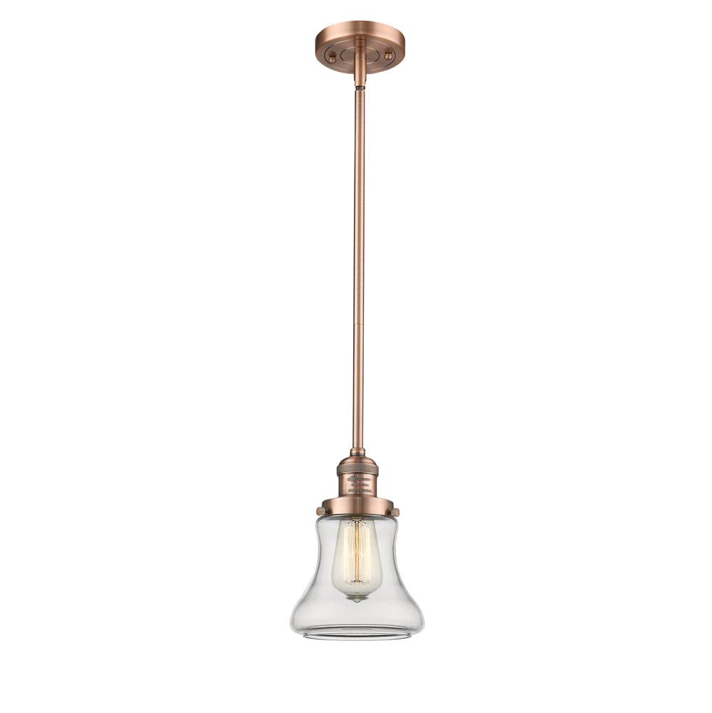 Innovations Bellmont 1 Light Mini Pendant part of the Franklin Restoration Collection