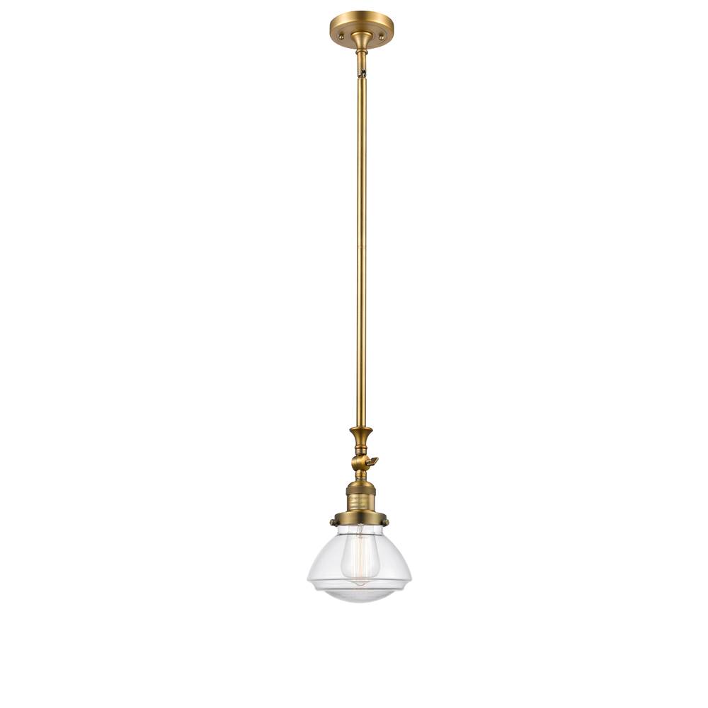 Innovations Olean 1 Light Mini Pendant part of the Franklin Restoration Collection