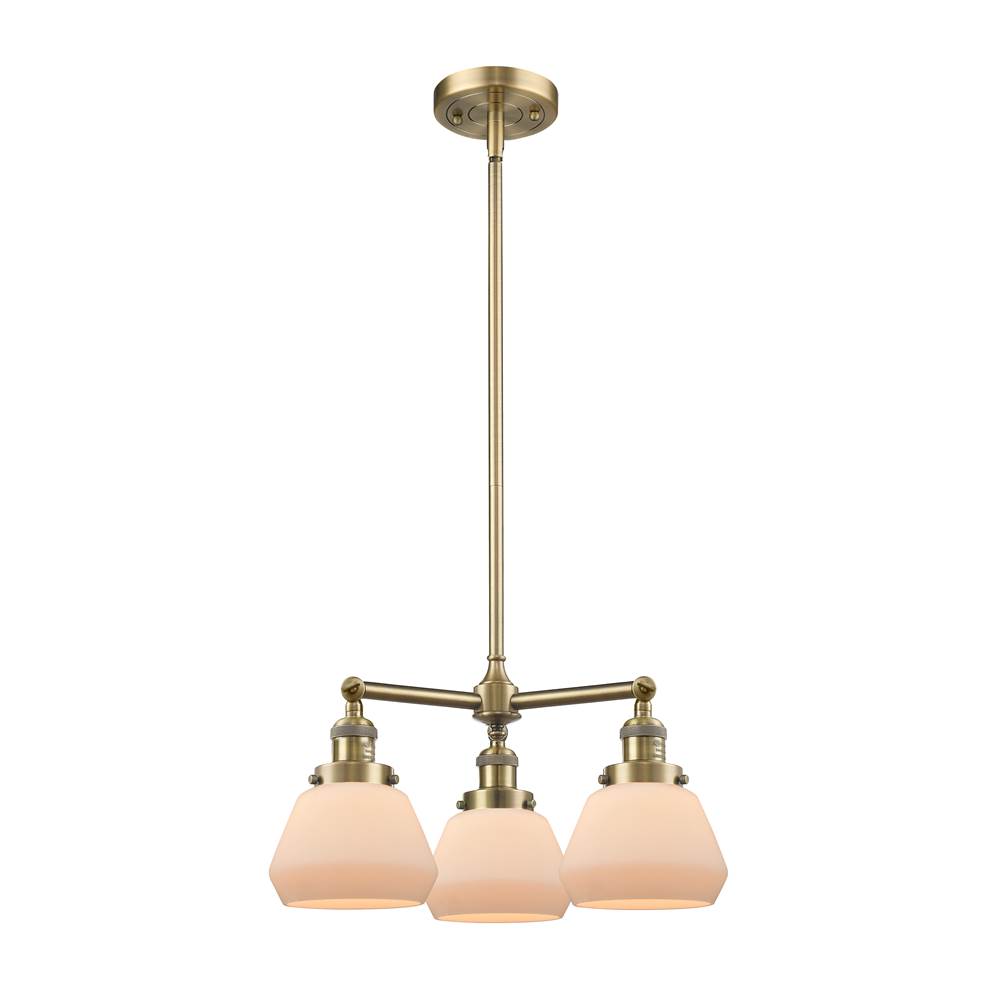 Innovations Large Bell 3 Light Chandelier part of the Franklin Restoration Collection