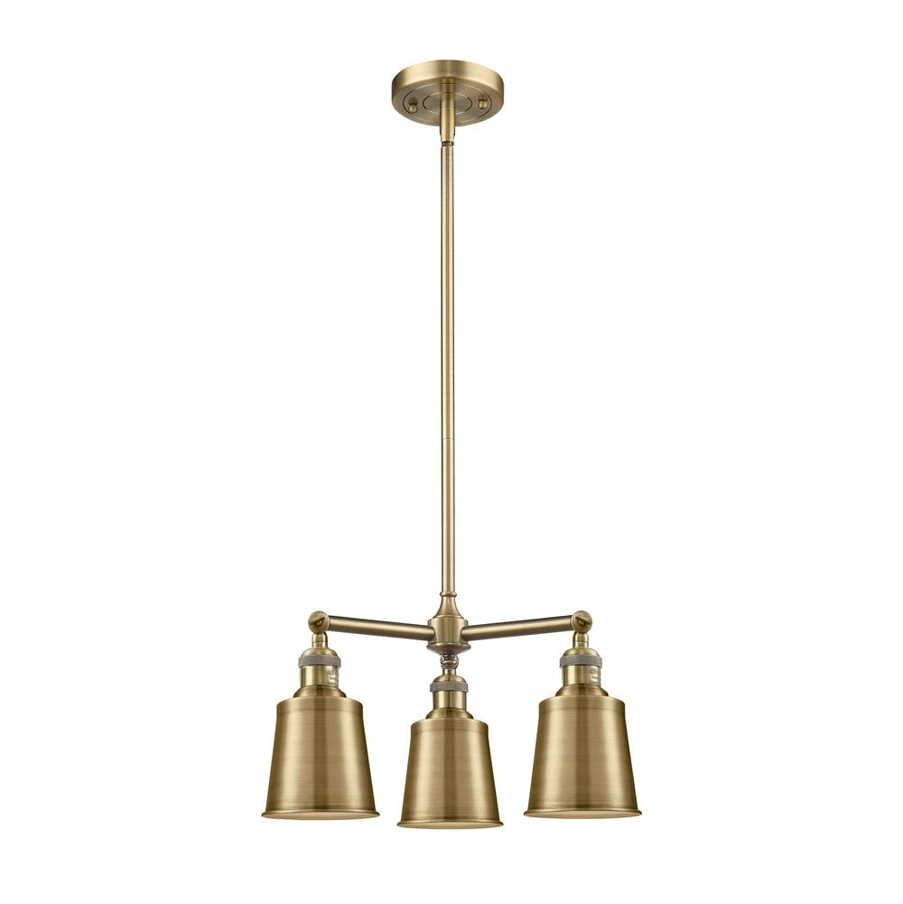 Innovations Addison 3 Light Chandelier part of the Franklin Restoration Collection