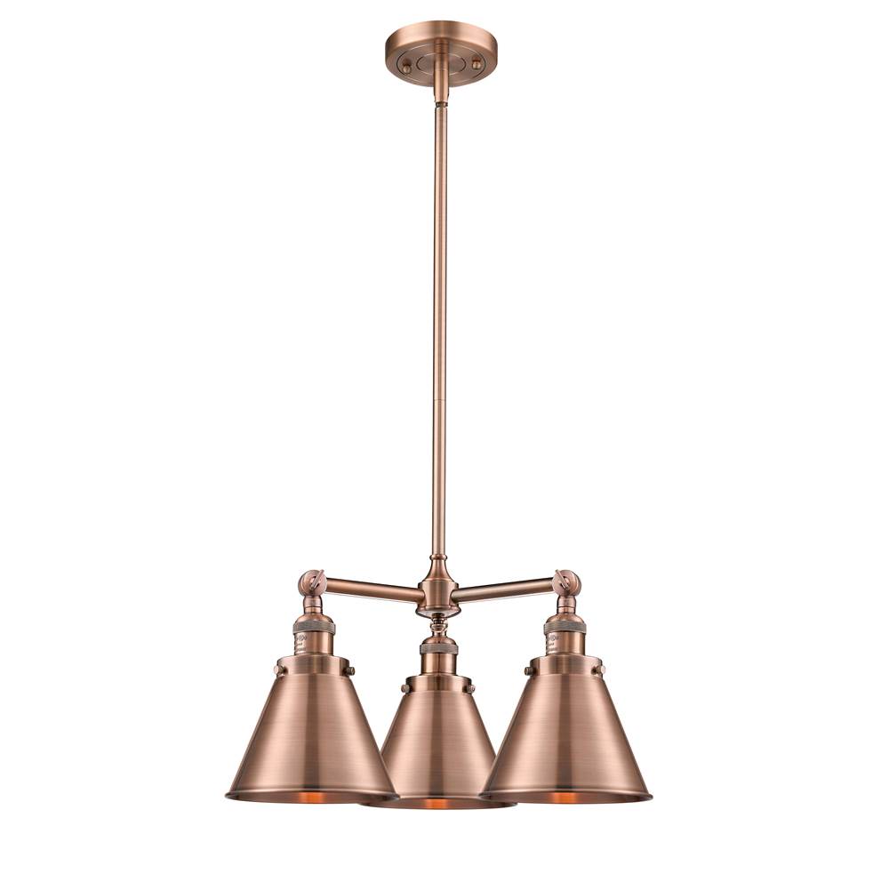 Innovations Appalachian 3 Light Chandelier part of the Franklin Restoration Collection