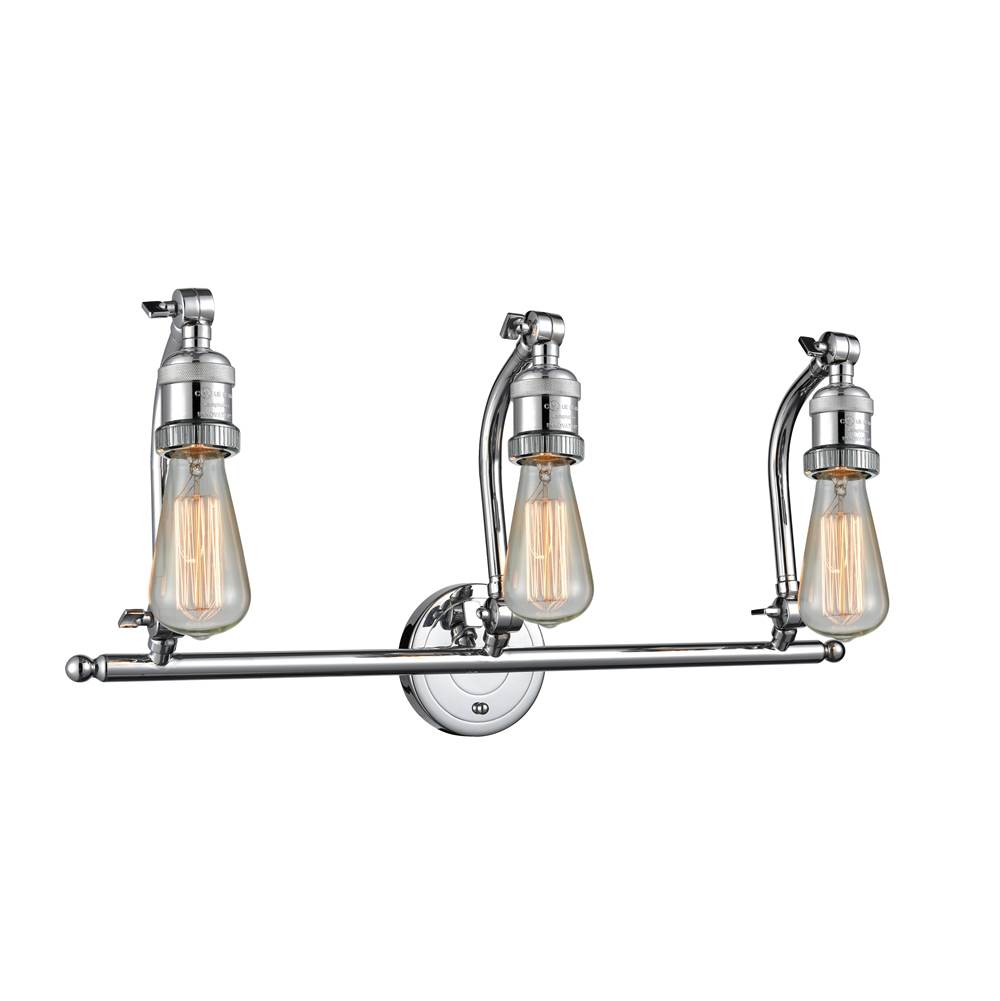 Innovations Double Swivel 3 Light Bath Vanity Light part of the Franklin Restoration Collection