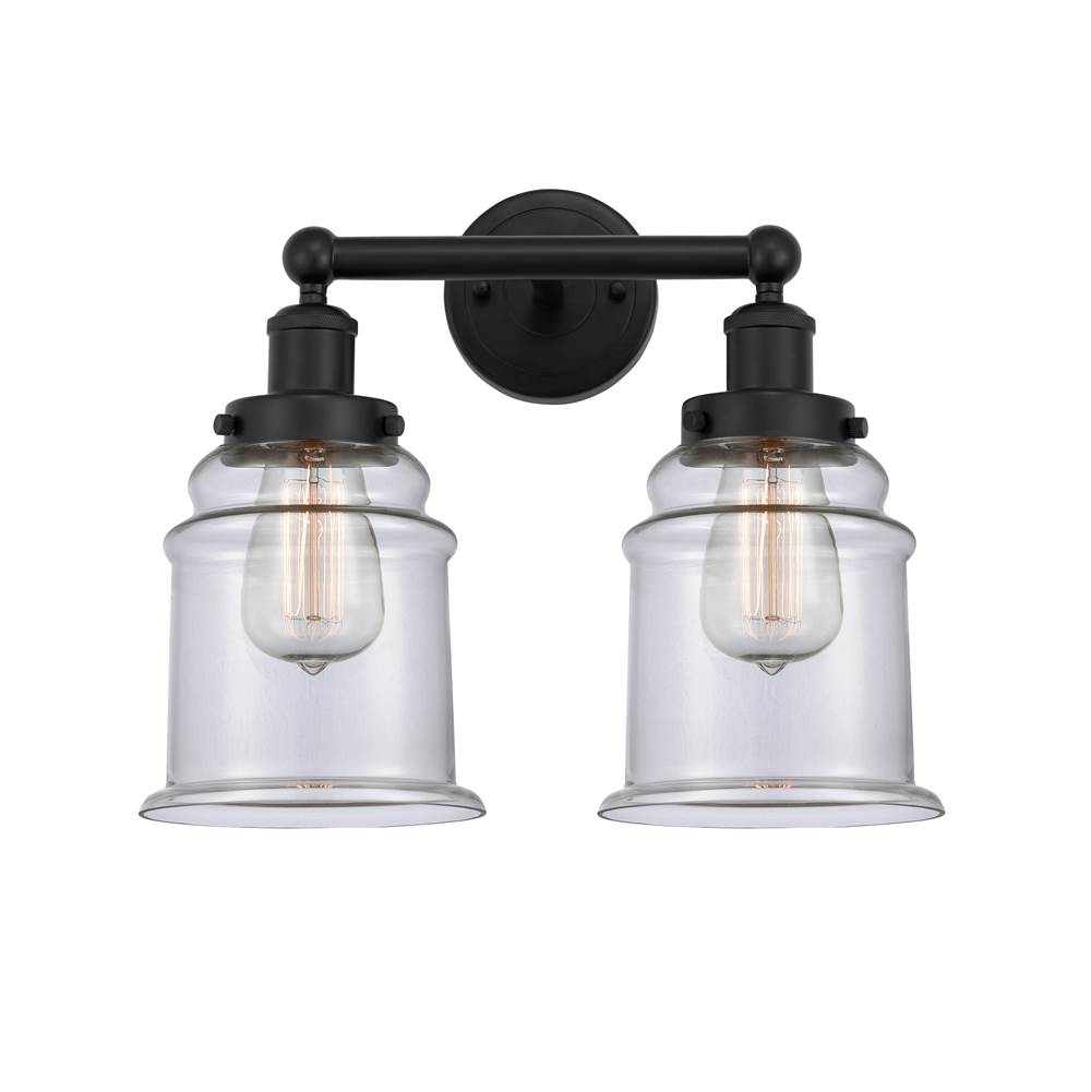 Innovations Canton 2 Light Bath Vanity Light part of the Edison Collection
