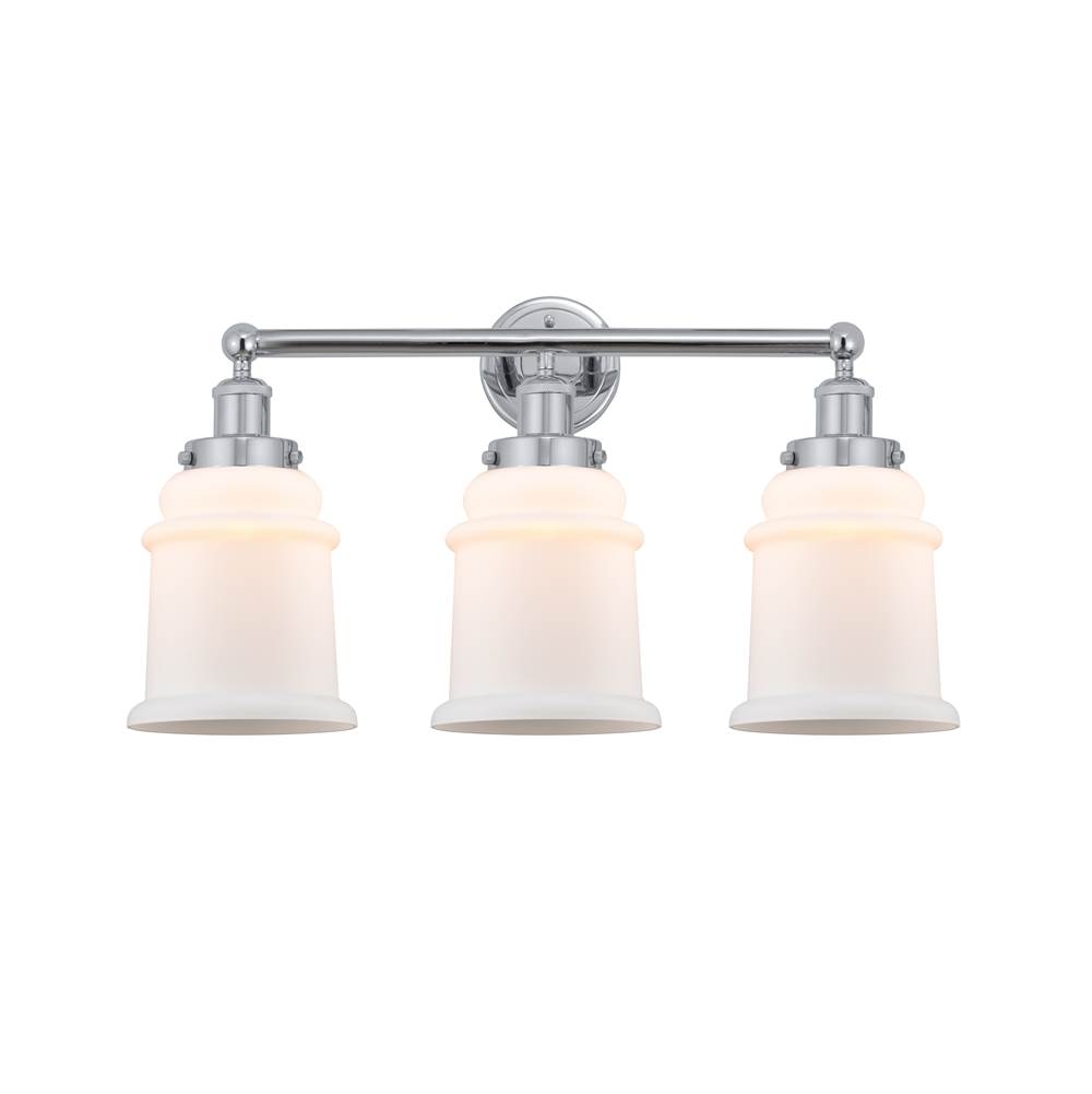 Innovations Canton 3 Light Bath Vanity Light part of the Edison Collection