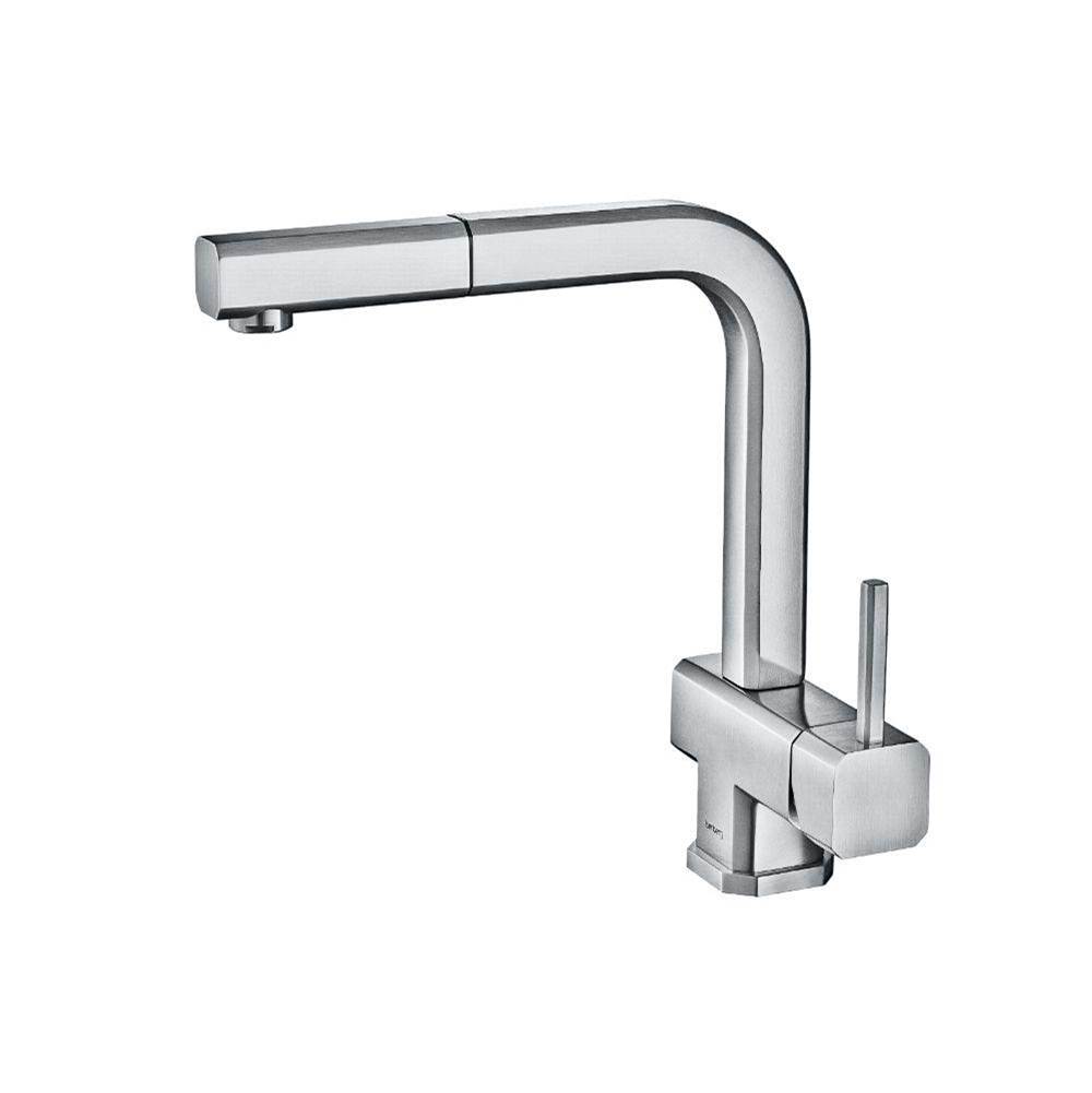 Isenberg Cito - Dual Spray Stainless Steel Kitchen Faucet With Pull Out