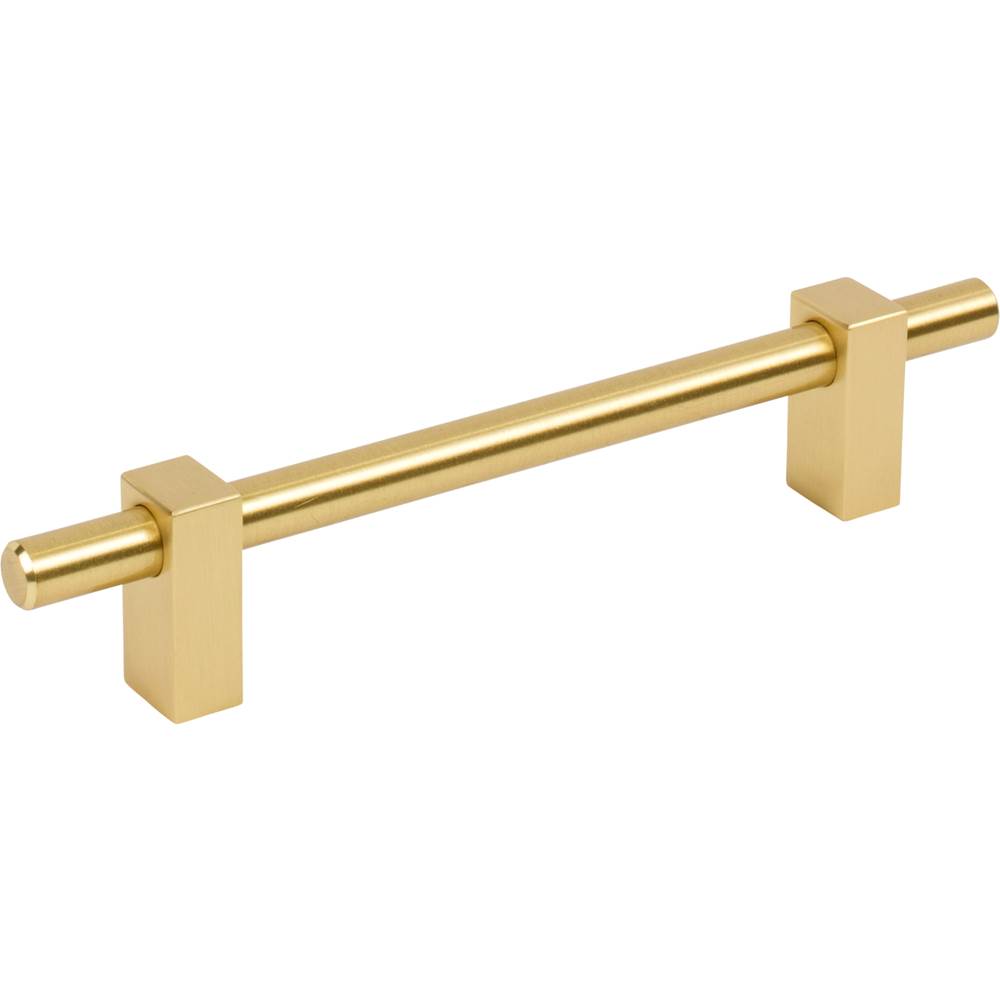 Jeffrey Alexander 128 mm Center-to-Center Brushed Gold Larkin Cabinet Bar Pull